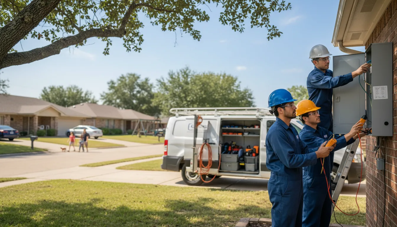 Certified electrician providing emergency electrical services in Goddard, KS